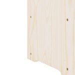 vidaXL Casier à vin 43x25x37 cm bois de pin massif