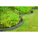 Nature Bordure de jardin décorative 0 13x12 m 3 mm gris
