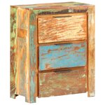 vidaXL Buffet 59x33x75 cm Bois de récupération solide