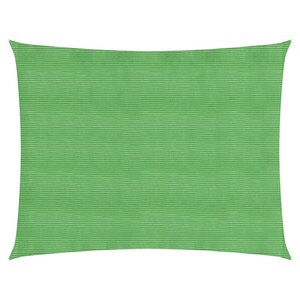 vidaXL Voile d'ombrage 160 g/m² Vert clair 6x7 m PEHD