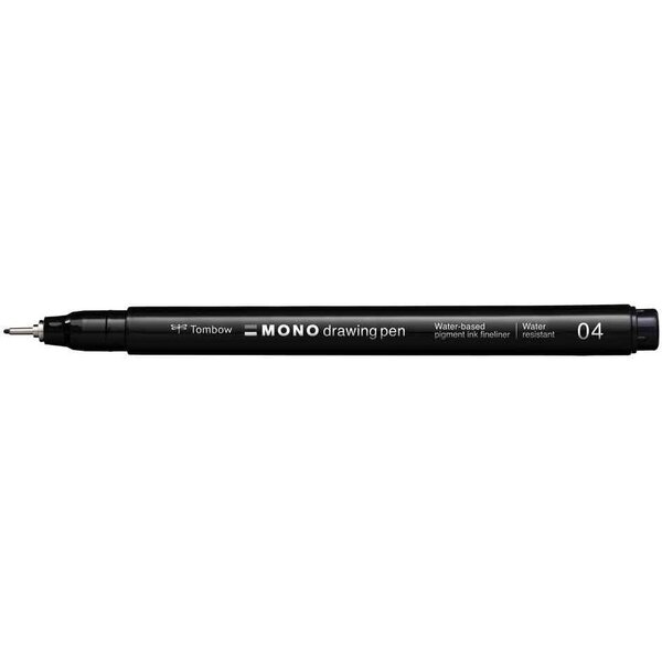 Feutre fin MONO drawing pen  largeur de tracé 04 TOMBOW