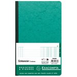 Piqûre 32x19,5cm echeancier 80 pages EXACOMPTA