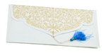 PAPERTREE GAIA Lot de 5 Enveloppes cadeau 19*10 Blanc