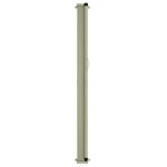 vidaXL Auvent latéral rétractable de patio 160x300 cm Gris