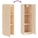 vidaXL Meubles TV 8 Pièces Bois massif de pin
