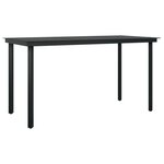 vidaXL Ensemble de salle à manger de jardin avec coussins 7 Pièces Beige