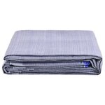 vidaXL Tapis de tente 700x300 cm Bleu