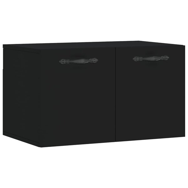 vidaXL Armoire murale Noir 60x36 5x35 cm Bois d'ingénierie