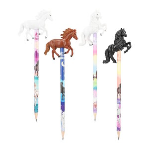 1 Crayon à Papier Avec Une Figurine Cheval - Modèle aléatoire*