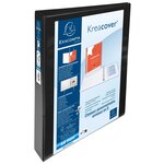 Classeur Pp Personnalisable Kreacover - 4 Anneaux En D 25mm - A4 Maxi - Noir - X 10 - Exacompta