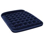 Bestway Lit gonflable floqué avec pompe à pied intégrée 203x152x28 cm
