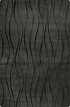 Tapis de couloir VERA Vague 80 x 150 cm - Gris