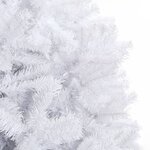 vidaXL Sapin de Noël artificiel 400 cm Blanc