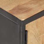 vidaXL Table basse 90x50x39 cm Bois de récupération massif
