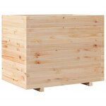 vidaXL Jardinière 90x60x72 cm bois de pin massif