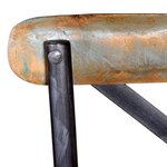 vidaXL Tabouret de bar Bois de récupération massif