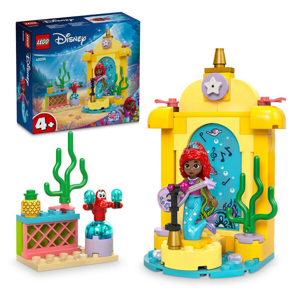 43235 La Scène Musicale d'Ariel LEGO® Disney Princess™ - Un Univers de Créativité et d'Amusement