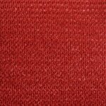 vidaXL Voile d'ombrage 160 g/m² Rouge 3 5x3 5x4 9 m PEHD