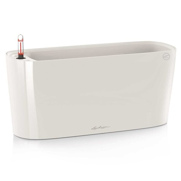 Lechuza jardinière de table delta 20 all-in-one blanc brillant 15560