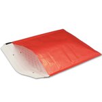 Lot de 100 enveloppes à bulles eco d/4 rouges format 180x260 mm