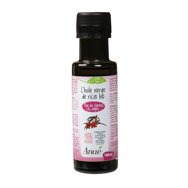 Huile vierge de ricin bio - 100 ml
