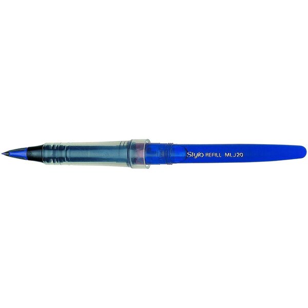 Recharge pour feutre tradio encre bleue mjl20 x 12 pentel