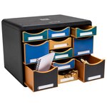 Module De Classement Storebox Multi 11 Tiroirs Neo Deco - Couleurs Assorties - Exacompta