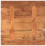 vidaXL Dessus de table 40x40x2 5 cm carré bois massif d'acacia