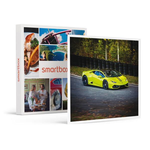 SMARTBOX - Coffret Cadeau Stage de pilotage : 5 tours sur le circuit de Mirecourt en Lamborghini Huracan -  Sport & Aventure