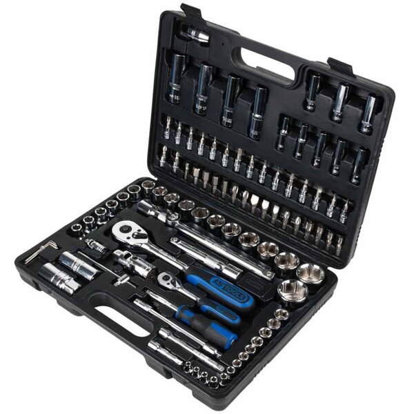 Ks tools jeu de clé à cliquet 96 pièces chromeplus 918.0796