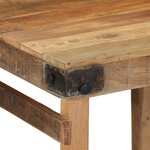 Table à manger vidaXL 55x60x76 cm en bois massif recyclé