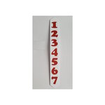 Carte De Voeux Enfant - Anniversaire Age de 1 à 7 ans - Ourson