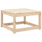 vidaXL Repose-pied de jardin bois de pin massif