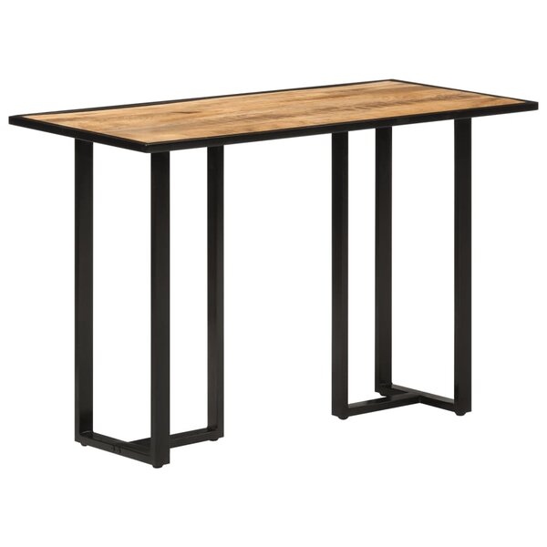 vidaXL Table à manger 110x55x75 5 cm bois de manguier massif