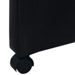 vidaXL Chaises à manger lot de 6 noir similicuir
