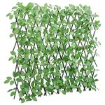 vidaXL Treillis de lierre artificiel extensible 5 Pièces vert 180x65 cm