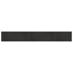 vidaXL Tapis rectangulaire gris 70x500 cm bambou