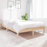 vidaXL Cadre de lit 160x200 cm bois de pin massif