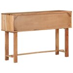 vidaXL Buffet 115x35x75 cm Bois d'acacia massif