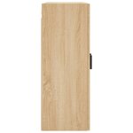 vidaXL Armoire murale chêne sonoma 69 5x34x90 cm