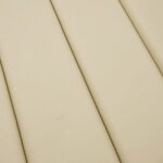vidaXL Coussin de chaise longue beige 200x60x3 cm tissu oxford