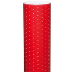Rouleau papier cadeau alliance l70 cm x 50 m pois rouges clairefontaine