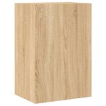 vidaXL Meubles TV muraux 2 Pièces chêne sonoma 40 5x30x60 cm