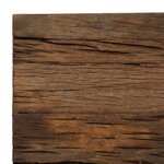 vidaXL Table console Bois de récupération et acier 120x35x76 cm
