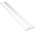 vidaXL Paroi de douche et étagère Chrome 100x195cm Verre ESG&Aluminium