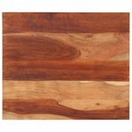 vidaXL Dessus de table bois massif d'acacia 15-16 mm 60x70 cm