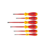 Wiha ensemble de tournevis 6 pièces softfinish électrique slimfix à fente