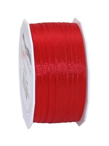 Ruban tissé - europa 50-m-rouleau 10 mm rouge