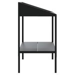 vidaXL Support pour plantes anthracite 75 5x54 5x100cm acier galvanisé