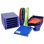 Boite De Classement Exabox Dos 40mm Polypropylène 7/10e Forever® Pp - A4 - Vert Anis - X 8 - Exacompta